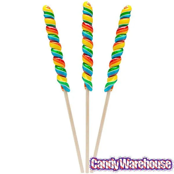 Unicorn Pops 1.5-Ounce Twist Suckers - Rainbow: 72-Piece Case