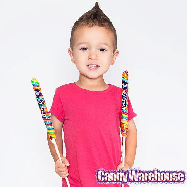 Unicorn Pops 2.5-Ounce Twist Suckers - Rainbow: 36-Piece Case