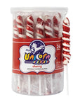 Unicorn Pops Twist Suckers - Red: 24-Piece Jar