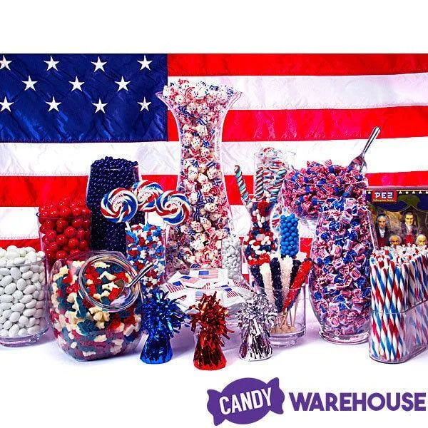 USA Flag Tootsie Roll Midgees: 40-Piece Bag