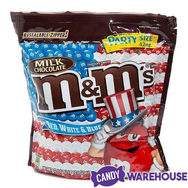 USA M&M's Candy: 62-Ounce Jar