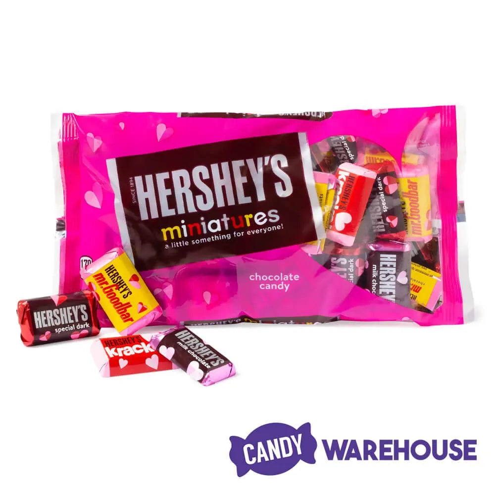 Valentine Hershey's Miniatures Assortment: 30-Piece Bag