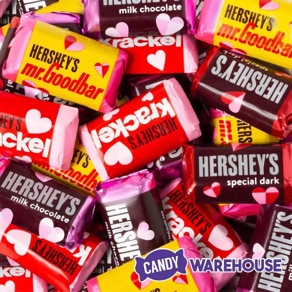 Valentine Hershey's Miniatures Assortment: 30-Piece Bag