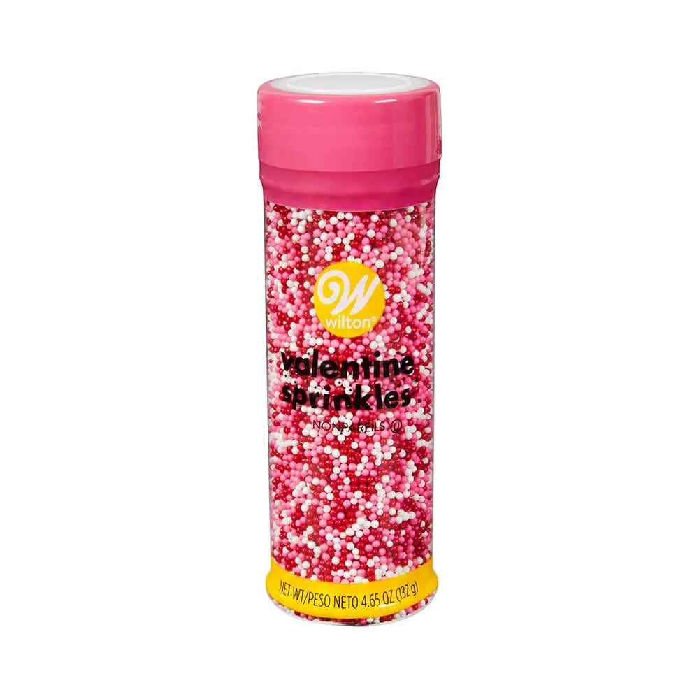 Valentine Nonpareils Sprinkles: 4.65-Ounce Bottle