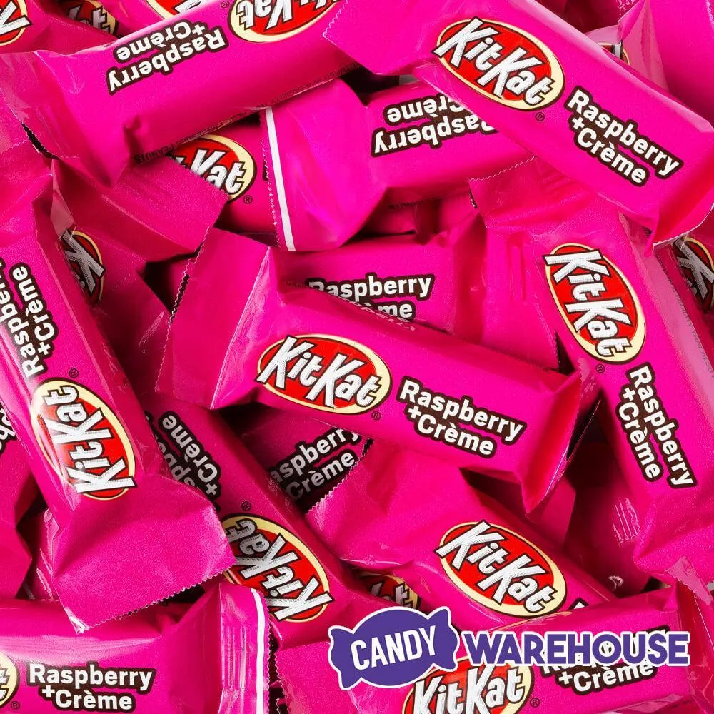 Valentine Raspberry Creme Kit Kat Minis Candy: 8.8-Ounce Bag