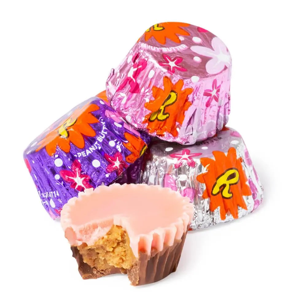 Valentine's Blossom Top Reese's Peanut Butter Cups: 9.3-Ounce Bag