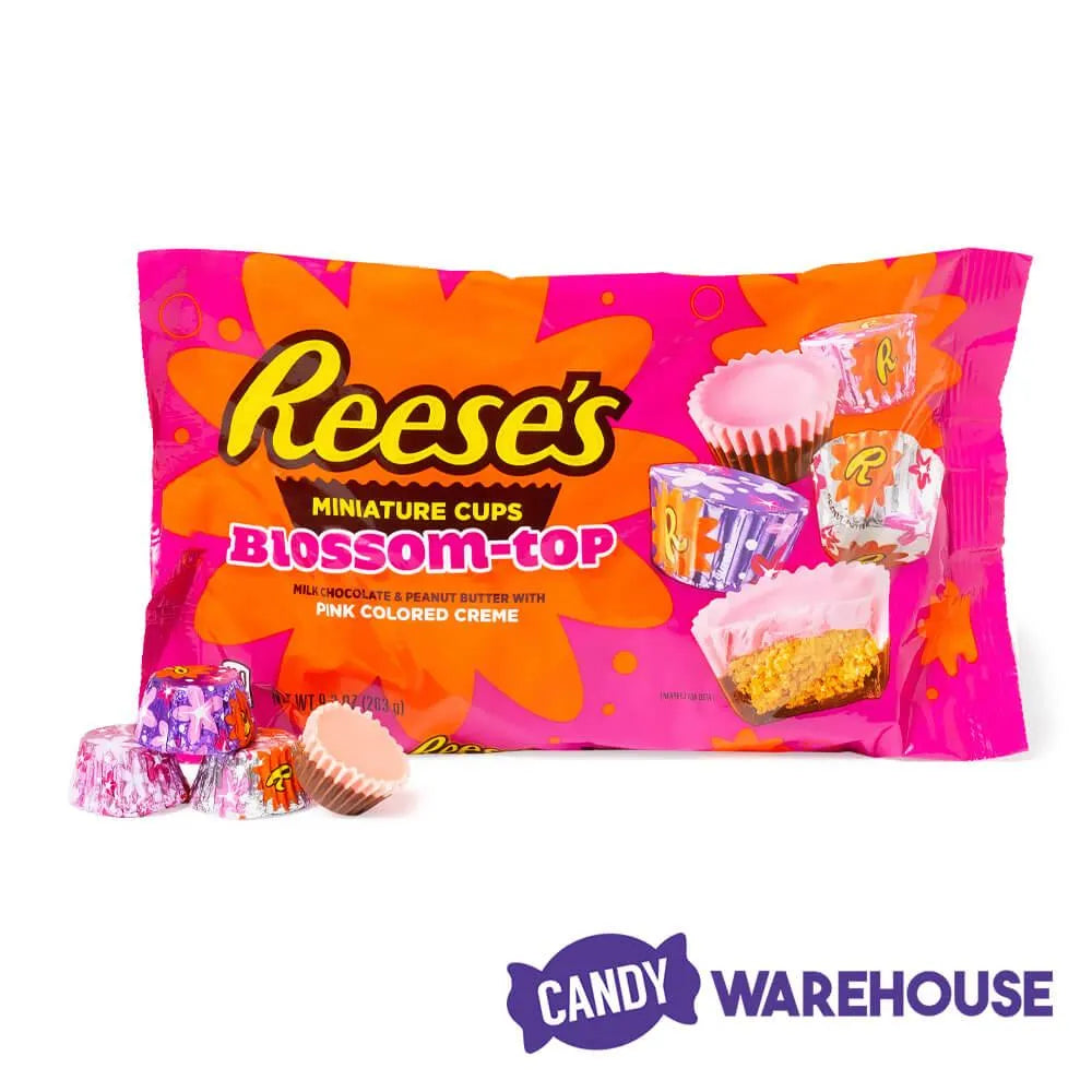 Valentine's Blossom Top Reese's Peanut Butter Cups: 9.3-Ounce Bag