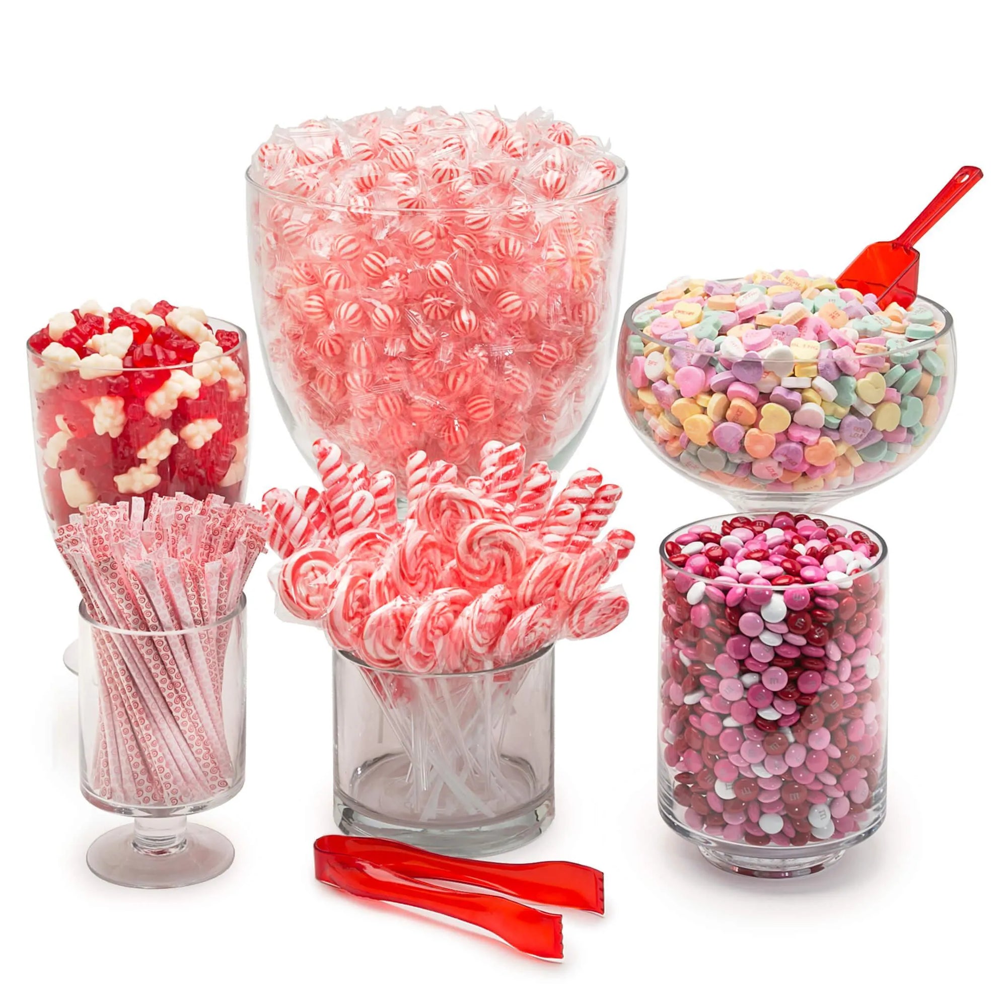 Valentine's Candy Bar Table Assortment