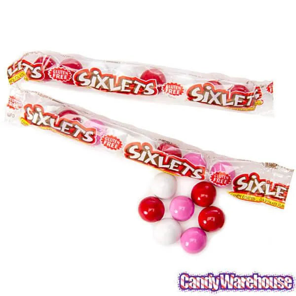 Valentine Sixlets Candy Packets: 15-Piece Bag