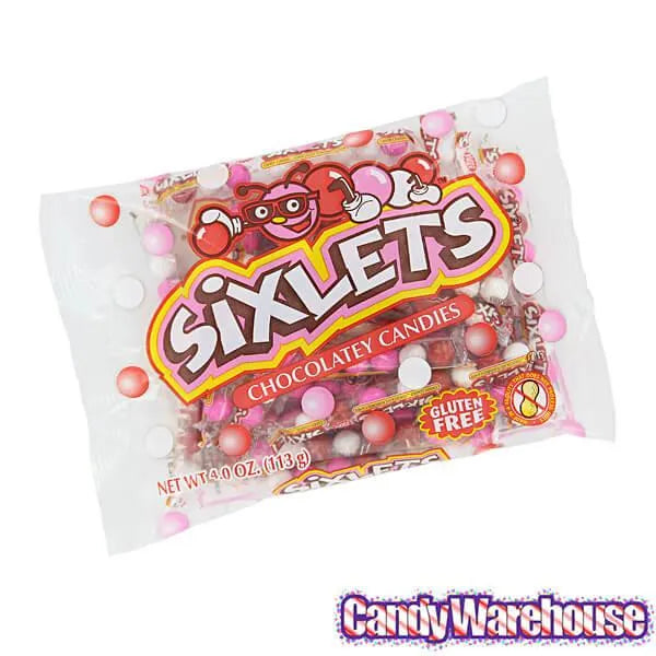 Valentine Sixlets Candy Packets: 15-Piece Bag