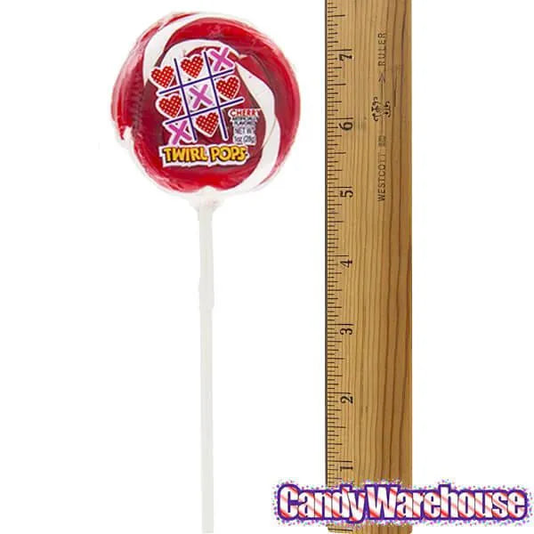 Valentine Twirl Pops 1-Ounce Swirl Lollipops: 36-Piece Display