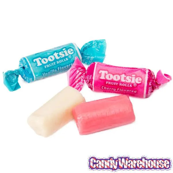 Valentine Vanilla and Cherry Tootsie Rolls: 11.5-Ounce Bag