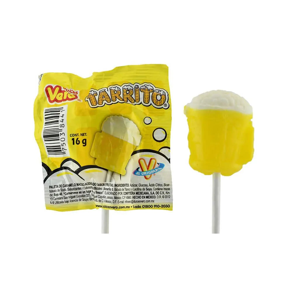 Vero Paleta Tarrito Lollipops: 40-Piece Bag