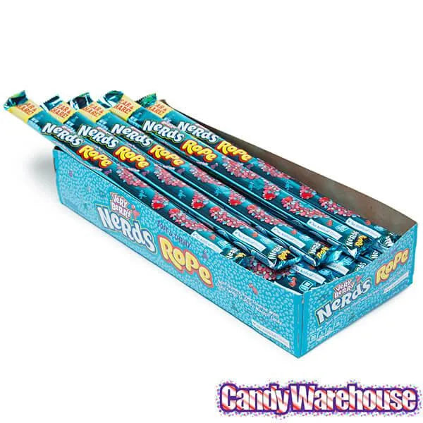 Very Berry Nerds Rope Candy Packs: 24-Piece Box