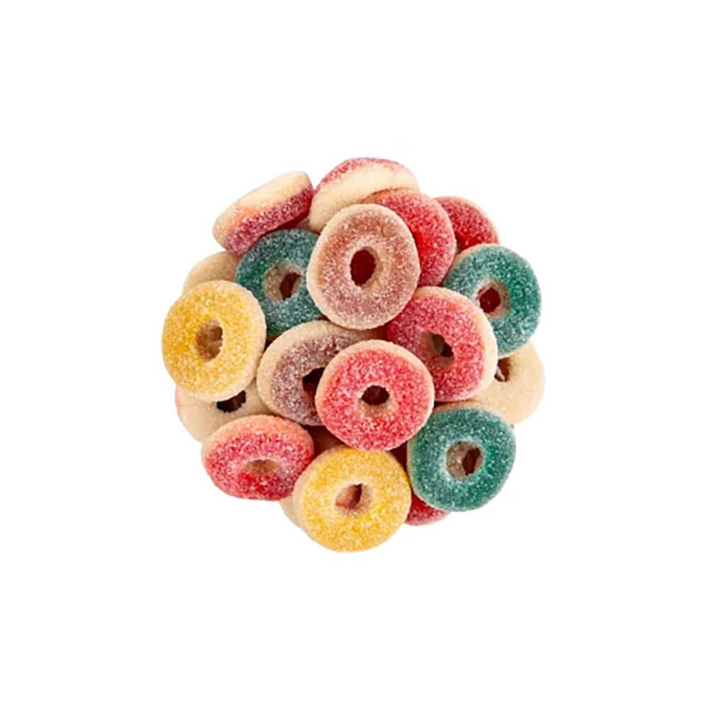 Vidal Gummi "Glazed" Donuts: 1KG Bag