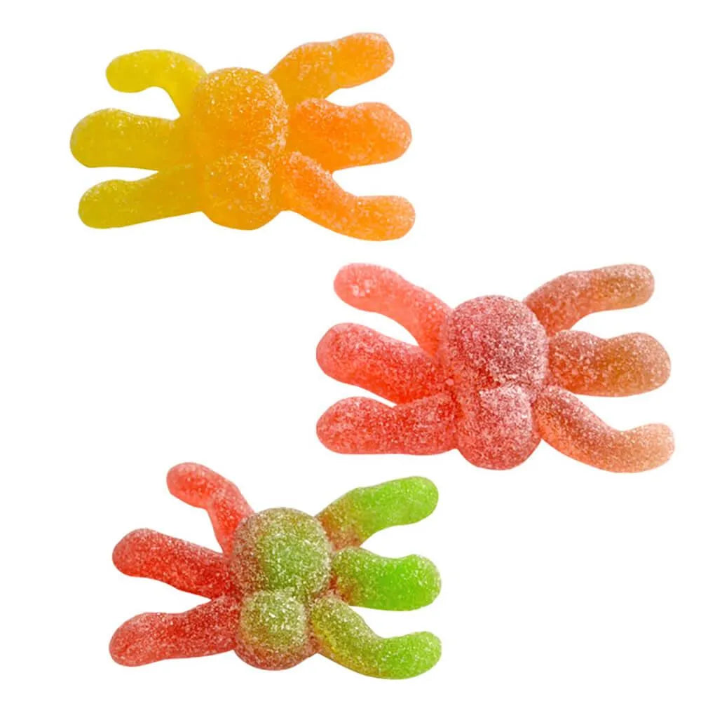 Vidal Gummi Hairy Spiders: 2KG Bag