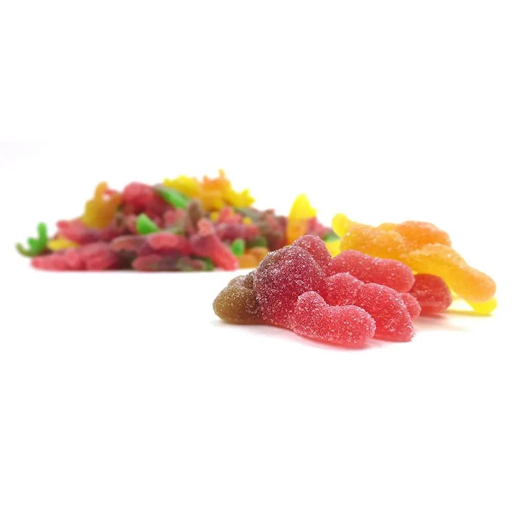 Vidal Gummi Hairy Spiders: 2KG Bag