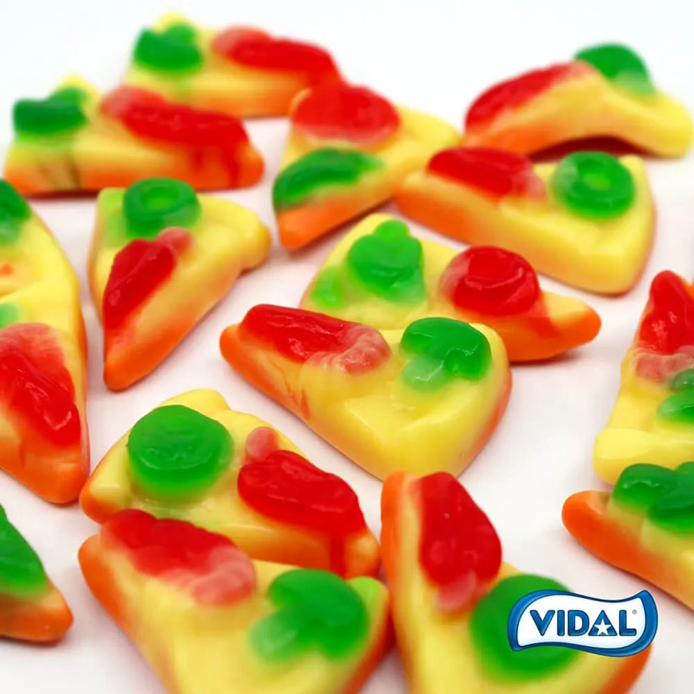 Vidal Gummy Pizza Slices: 1KG Bag