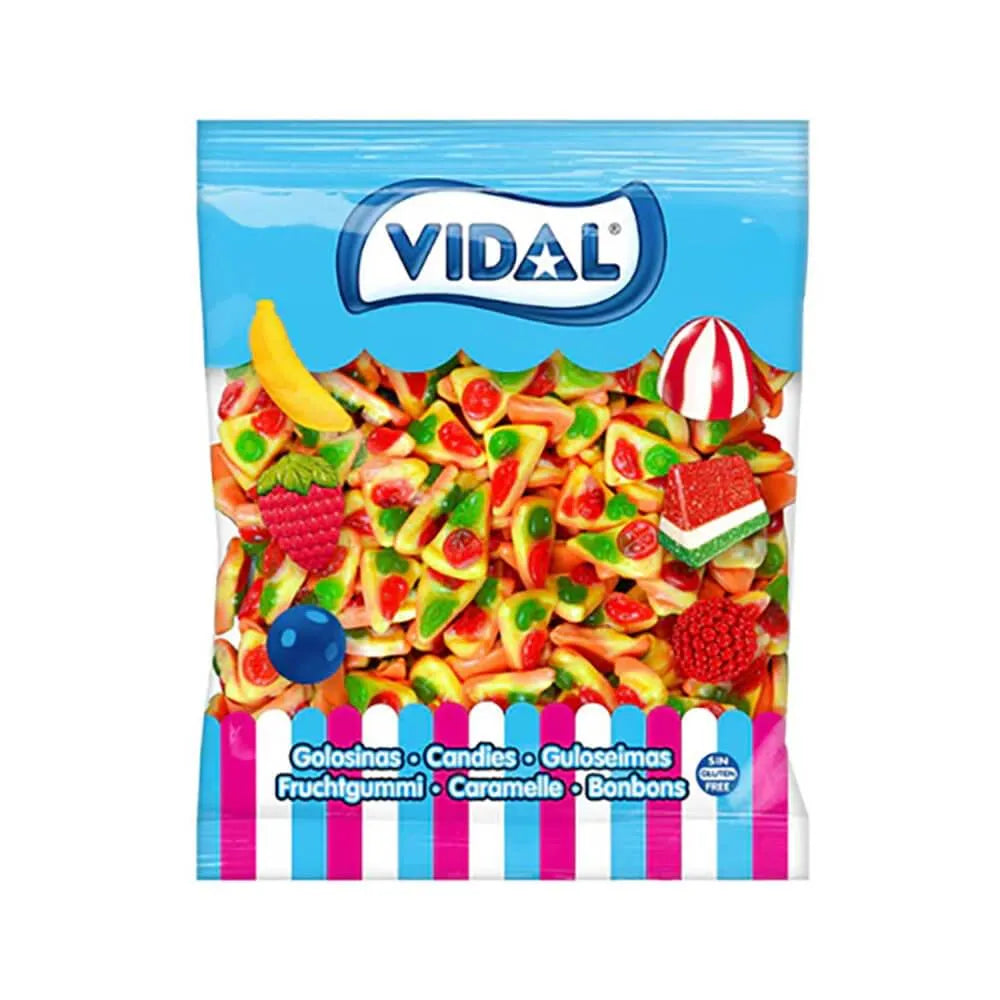 Vidal Gummy Pizza Slices: 1KG Bag