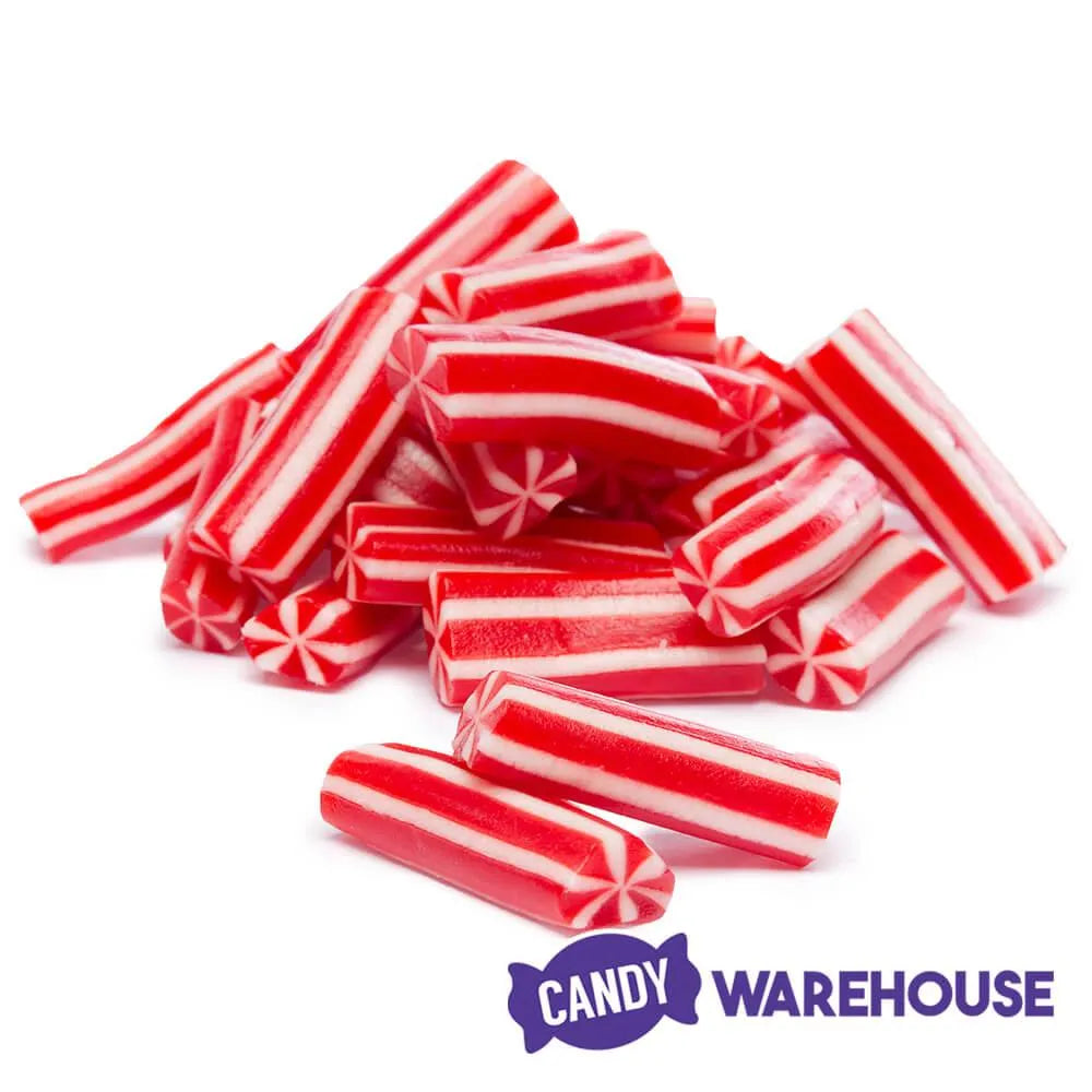 Vidal Mini Licorice Candy Canes: 2KG Bag