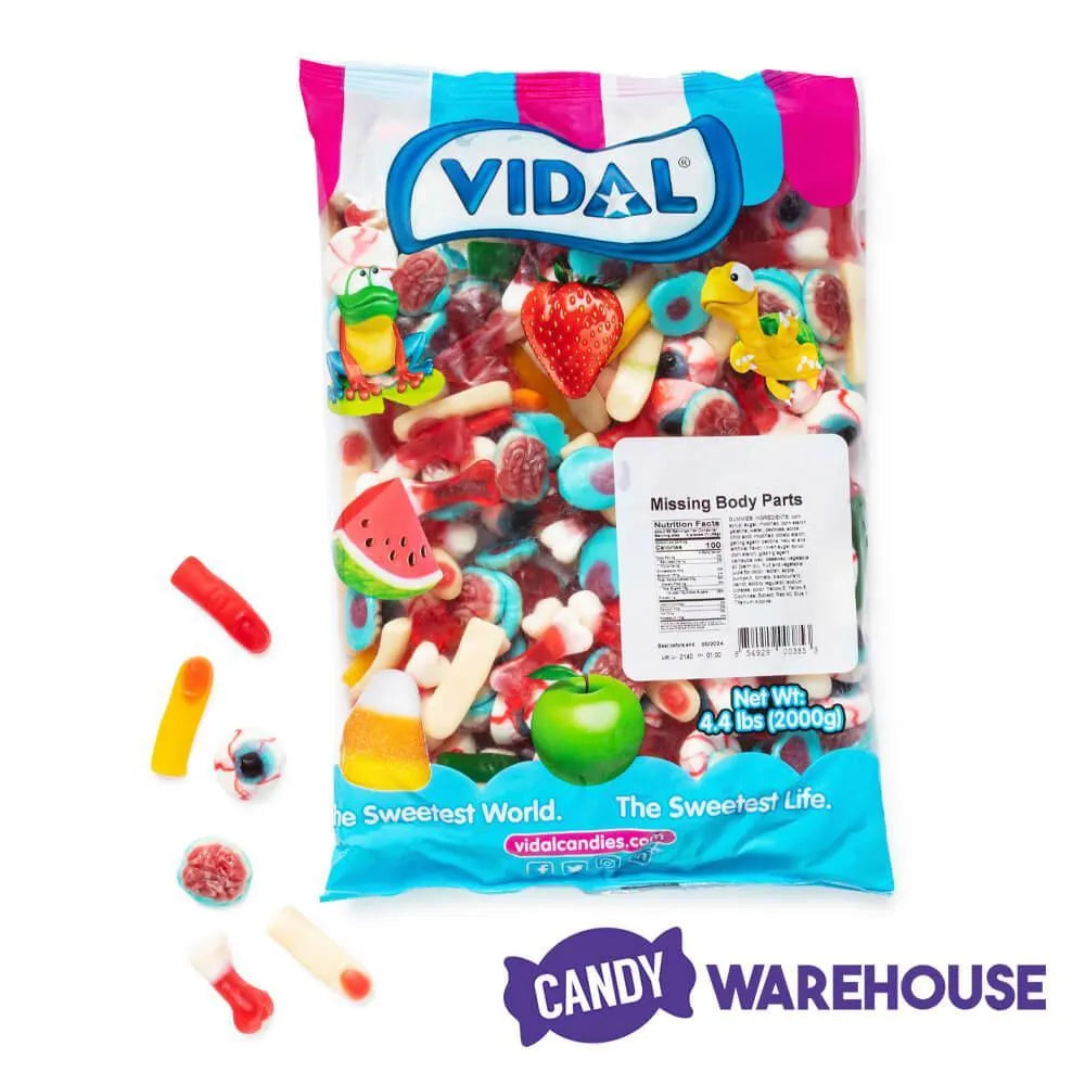 Vidal Missing Body Part Gummies: 2KG Bag