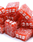 Vidal Strawberry Licorice Bricks: 1KG Bag