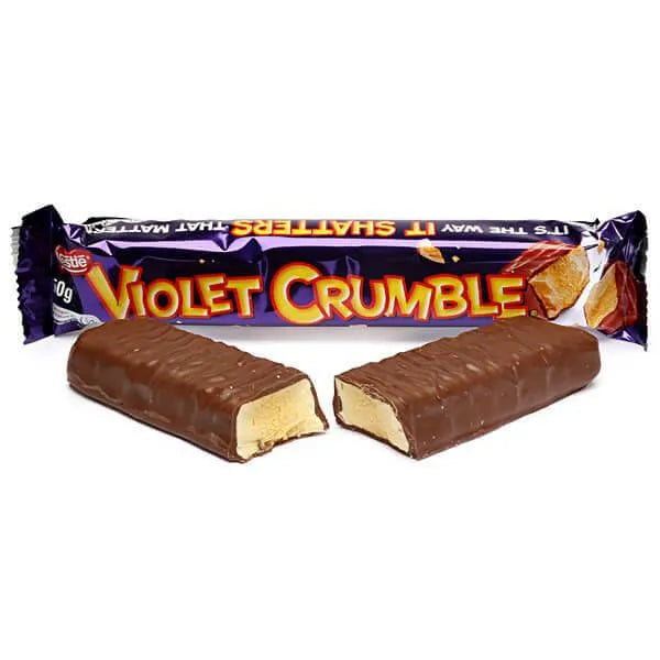 Violet Crumble Candy Bars Share Size: 20-Piece Box