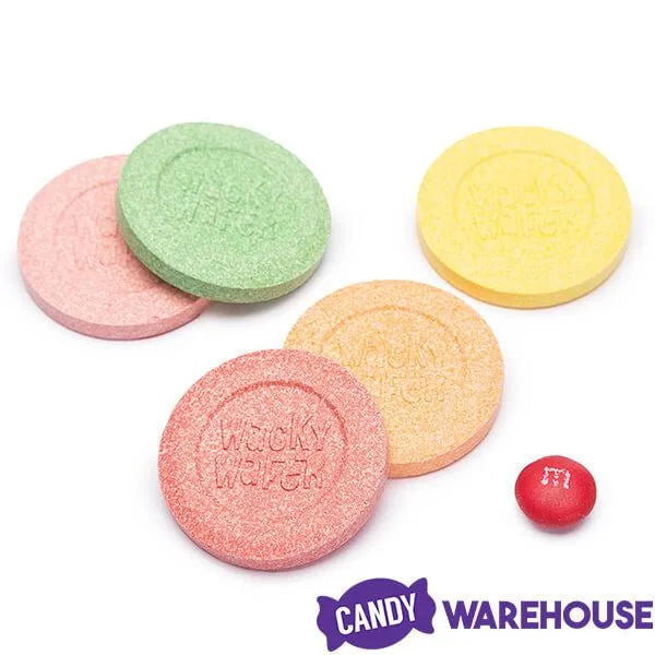 Wacky Wafers Candy 1.2-Ounce Packs: 24-Piece Box