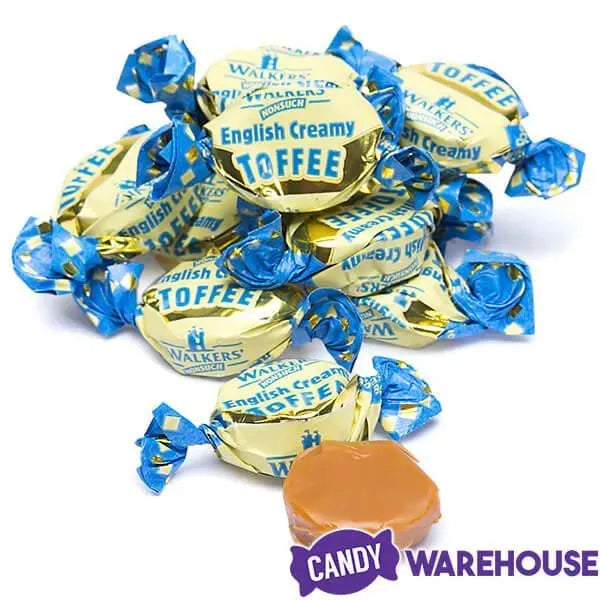 Walker's Nonsuch English Creamy Toffees Candy: 20-Piece Bag