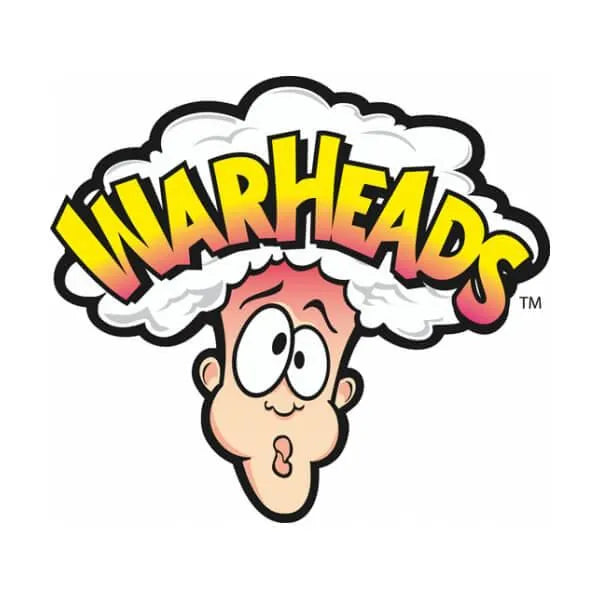 WarHeads Extreme Sour Candy Spray Bottles: 24-Piece Display