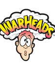 WarHeads Extreme Sour Candy Spray Bottles: 24-Piece Display