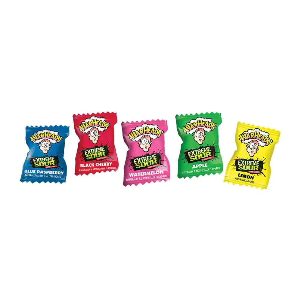 WarHeads Extreme Sour Hard Candy 1-Ounce Packs: 12-Piece Box