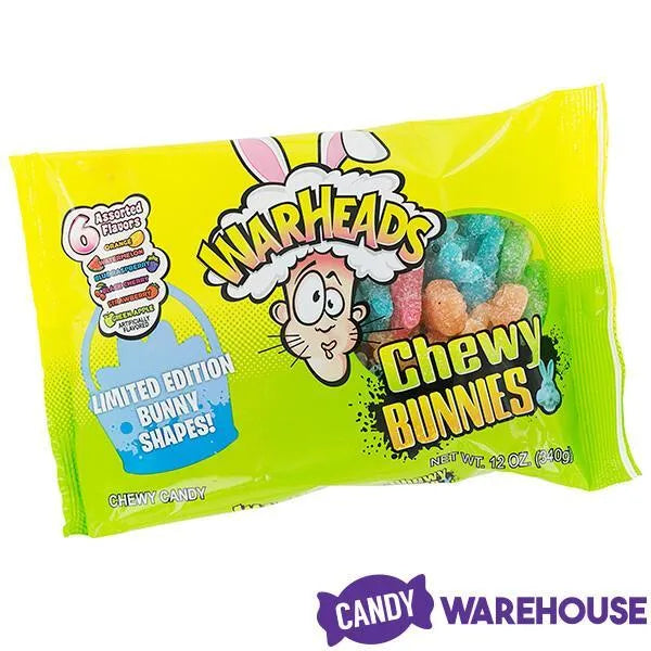 WarHeads Sour Chewy Bunnies: 12-Ounce Bag