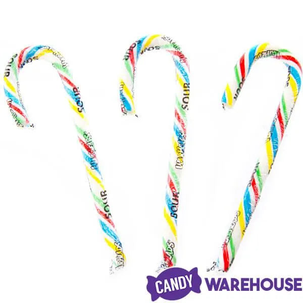 WarHeads Super Sour Candy Canes: 12-Piece Box