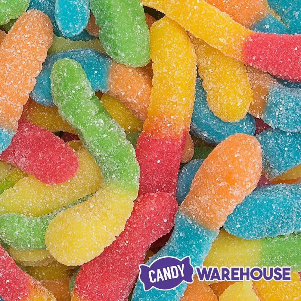 WarHeads Worms Sour Gummy Worms: 8-Ounce Bag