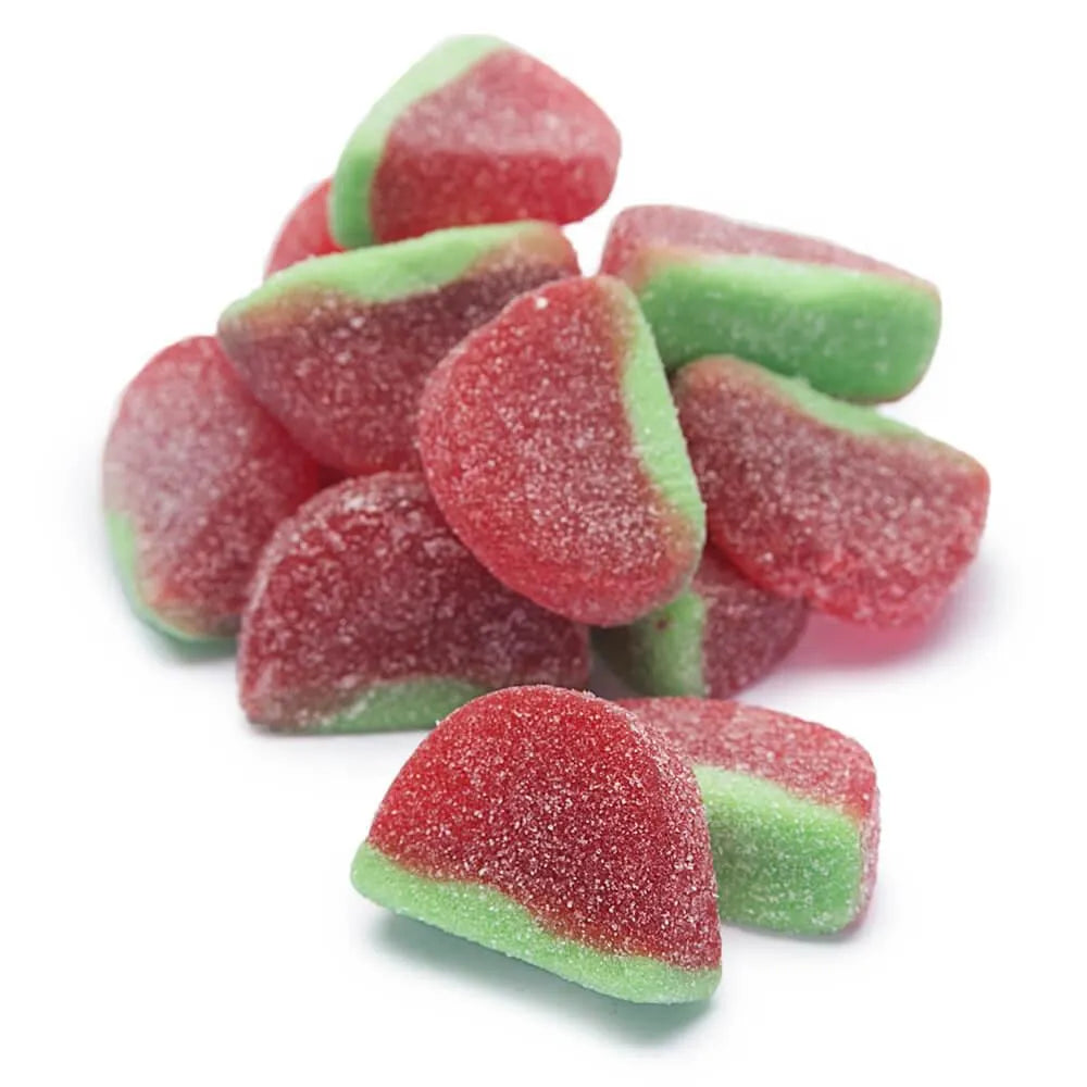 Watermelon Fruit Jell Slices Candy: 2KG Bag