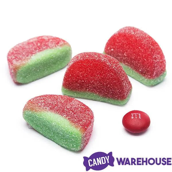 Watermelon Fruit Jell Slices Candy: 2KG Bag