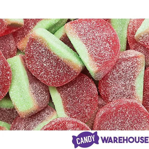 Watermelon Fruit Jell Slices Candy: 2KG Bag