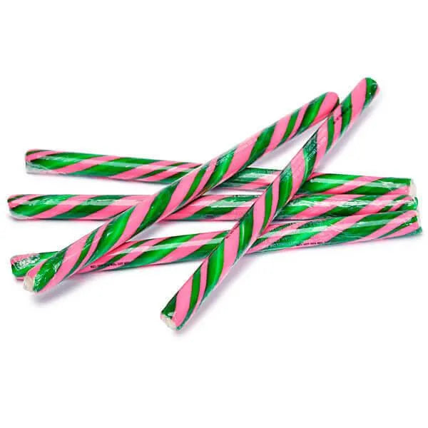 Watermelon Hard Candy Sticks: 100-Piece Box