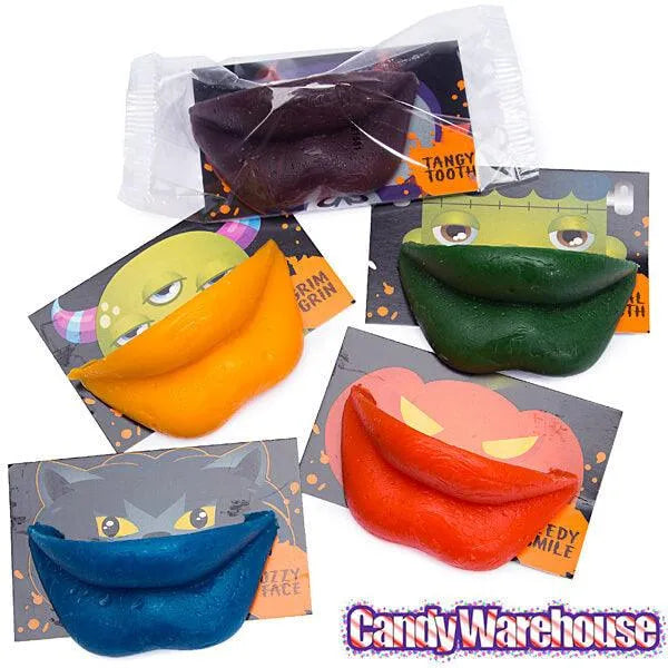 Wax Lips Halloween Candy: 24-Piece Box