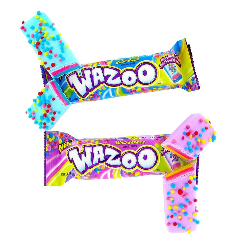 Wazoo Candy Bars: 24-Piece Box