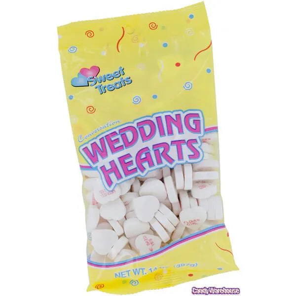 Wedding Conversation Candy Hearts: 14-Ounce Bag