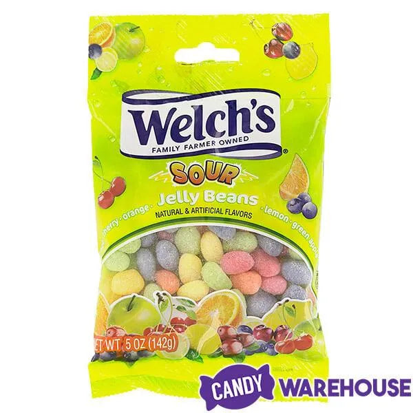 Welch's Assorted Sour Jelly Beans: 3LB Box