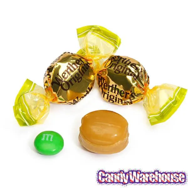 Werther's Original Caramel Apple Filled Hard Candy 2.65-Ounce Peg Bags: 12-Piece Case