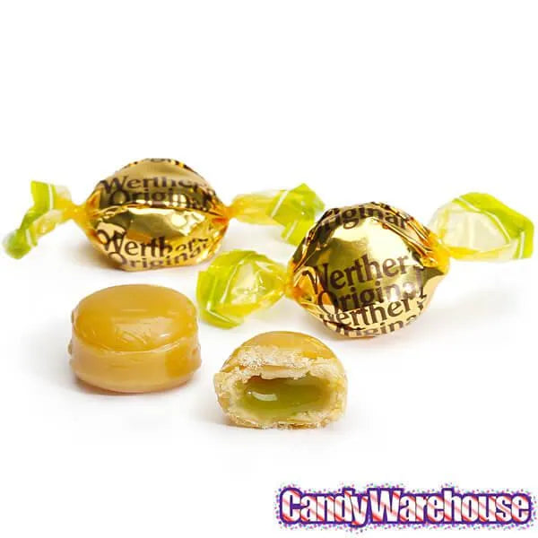 Werther's Original Caramel Apple Filled Hard Candy 2.65-Ounce Peg Bags: 12-Piece Case