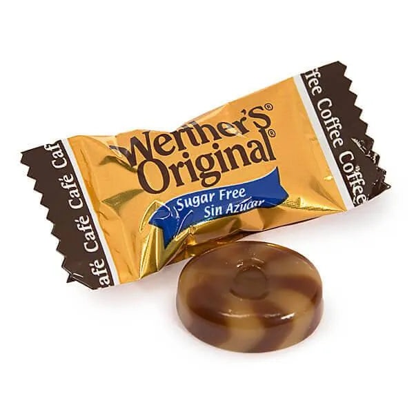 Werther's Original Sugar Free Caramel Coffee Hard Candy: 1LB Box