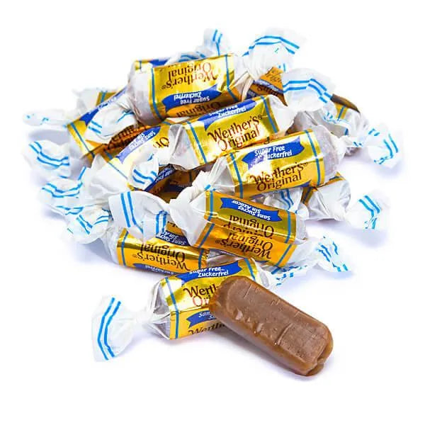 Werther's Original Sugar Free Chewy Caramels Candy: 2LB Box