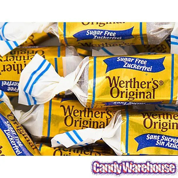 Werther's Original Sugar Free Chewy Caramels Candy: 2LB Box