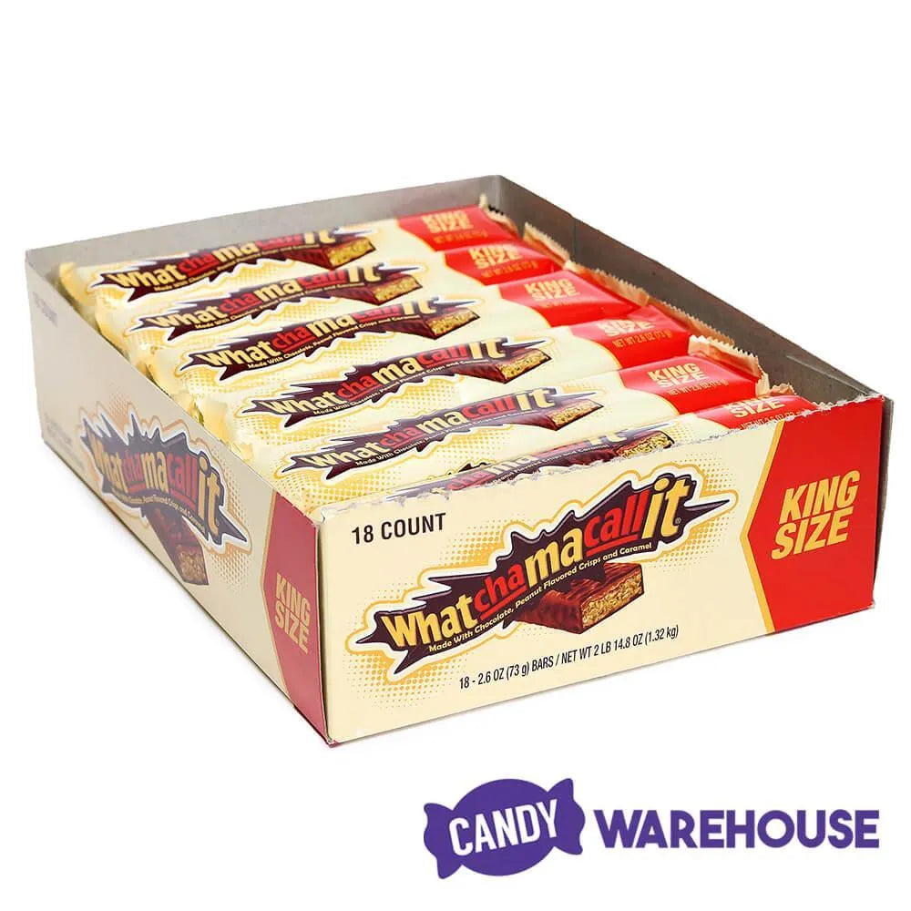 Whatchamacallit King Size Candy Bars: 18-Piece Box