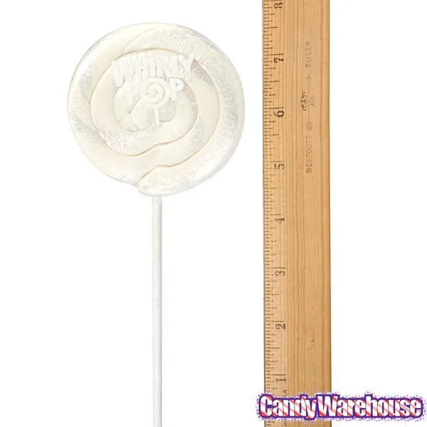 Whirly Pop 1.5-Ounce Swirl Suckers - White: 24-Piece Display